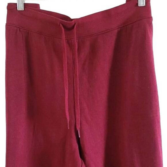 Laura Scott Women's Plus Fleece Sweatpants - Size 2X - Burgundy - NWT - Picture 3 of 6